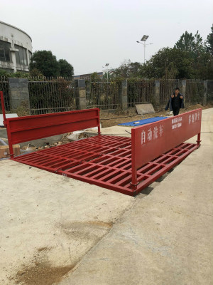 頭條:南昌建筑工地洗車(chē)槽安裝示意圖